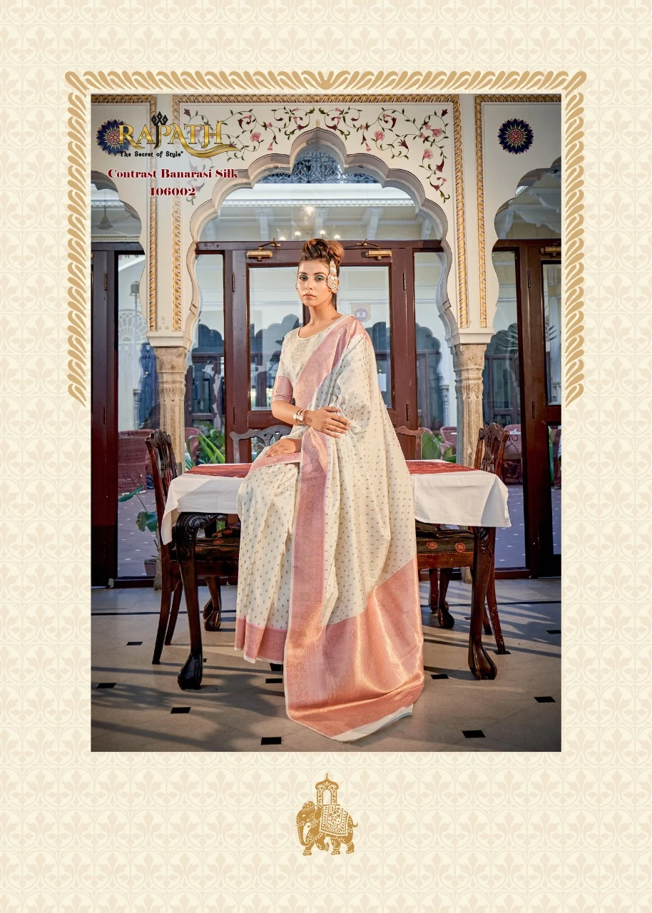 Rajyog Varsha Silk Rich Banarasi Silk Wholesale Fancy Sarees Catalog — Wholesale Sarees, MPA wholesale from Surat - Gallery Image 5